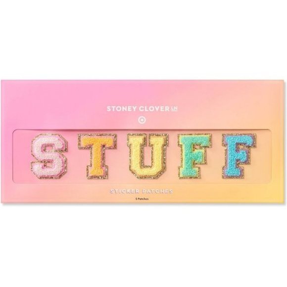 NWT Stoney Clover Lane x Target Rainbow Tie-Dye Duffle Bag + STUFF Patch - Picture 5 of 5